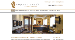 Desktop Screenshot of coppercreekendo.com