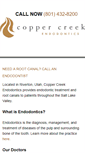 Mobile Screenshot of coppercreekendo.com